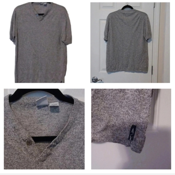 🌹AX Men's vneck tshirt - Picture 1 of 10